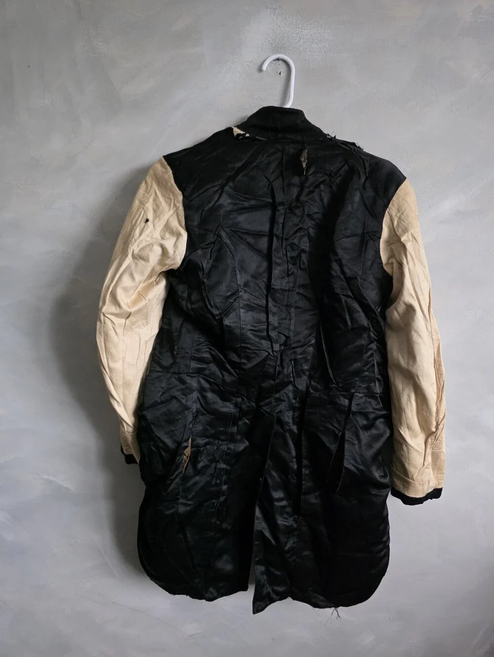 Vintage Fraternity Signed Military Comme Des Garcons Style Black Jacket